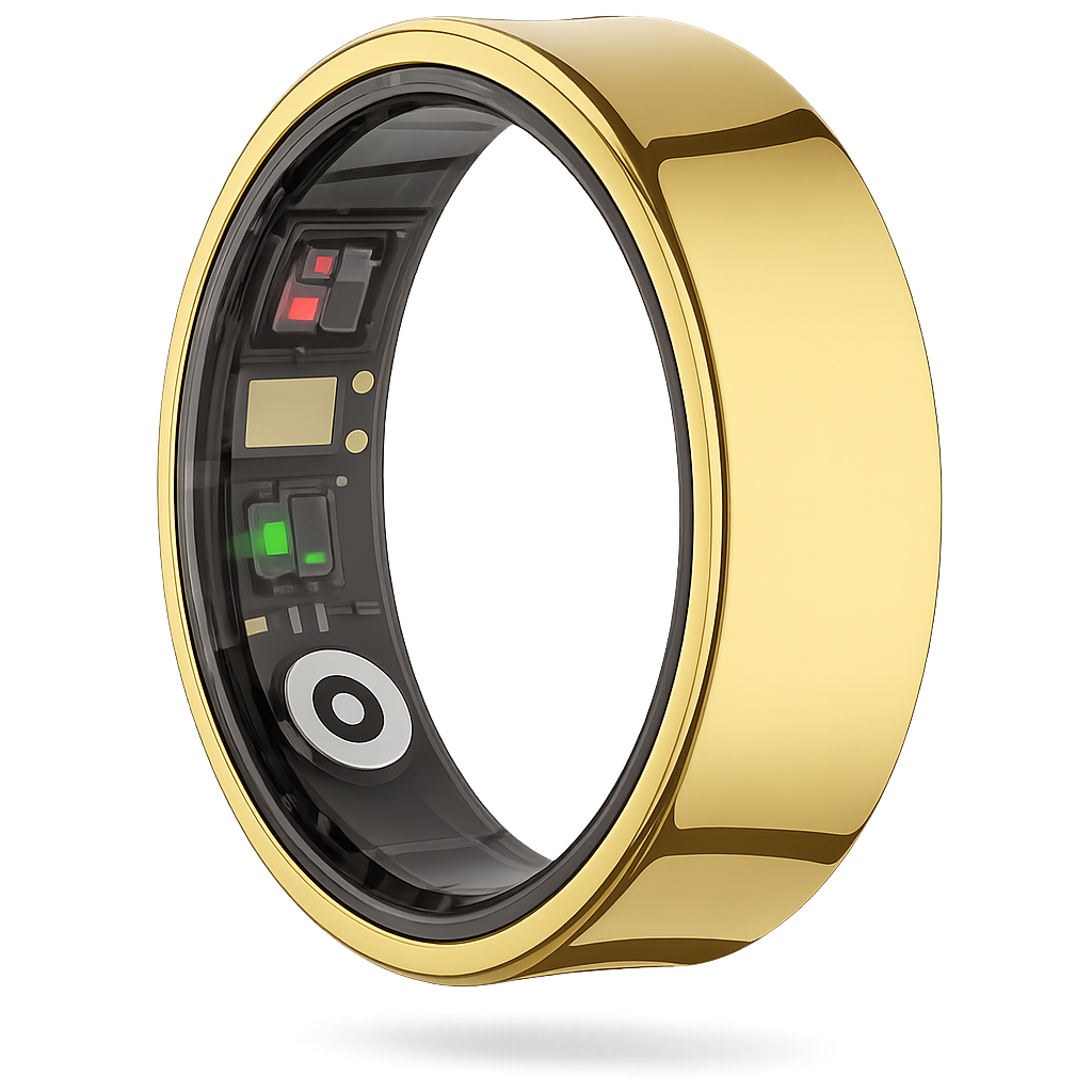 Gold Smart Ring